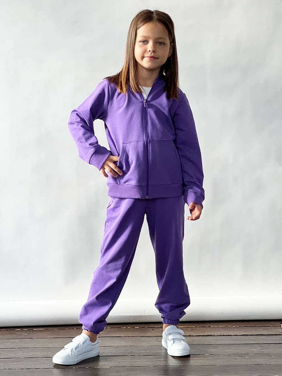 Спортивный костюм для девочки БУШОН SP20, цвет сиреневый 