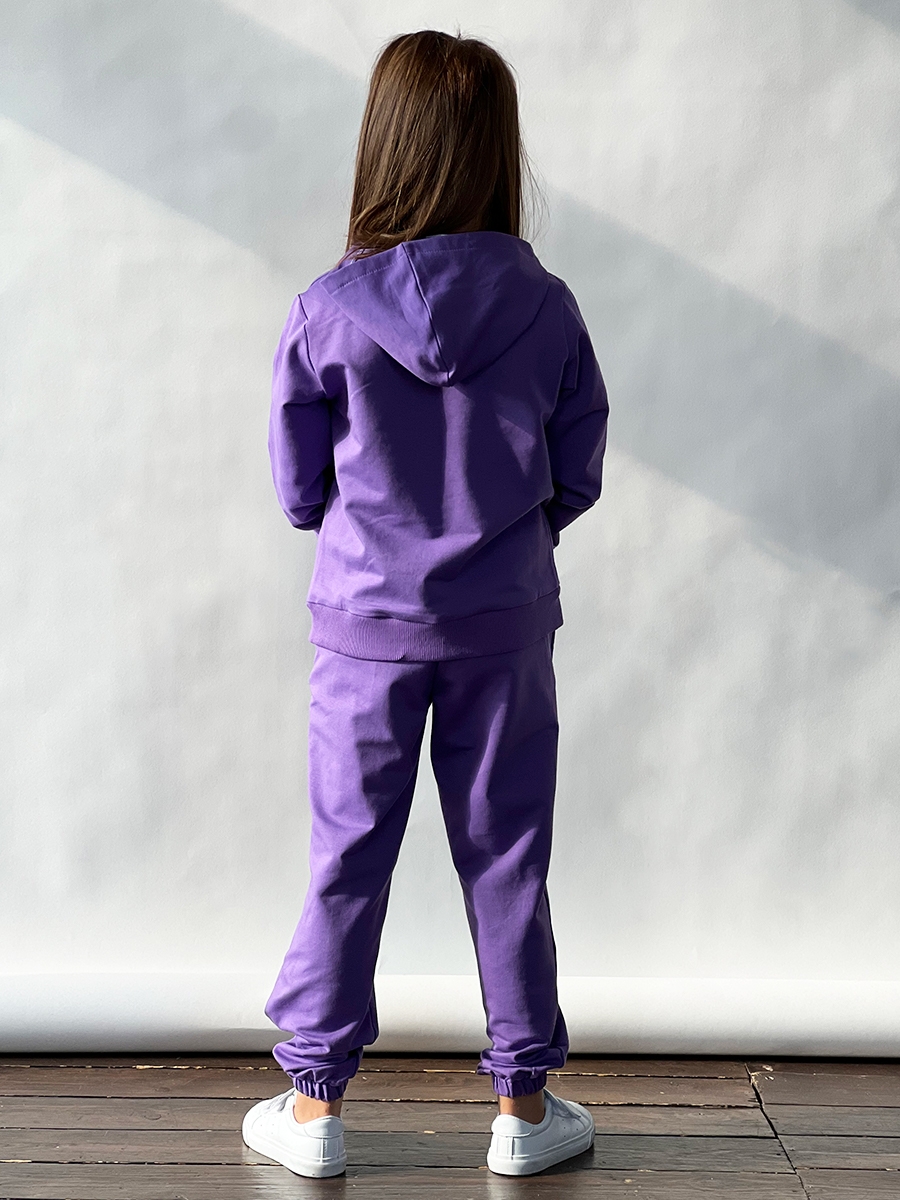 Спортивный костюм для девочки БУШОН SP20, цвет сиреневый 