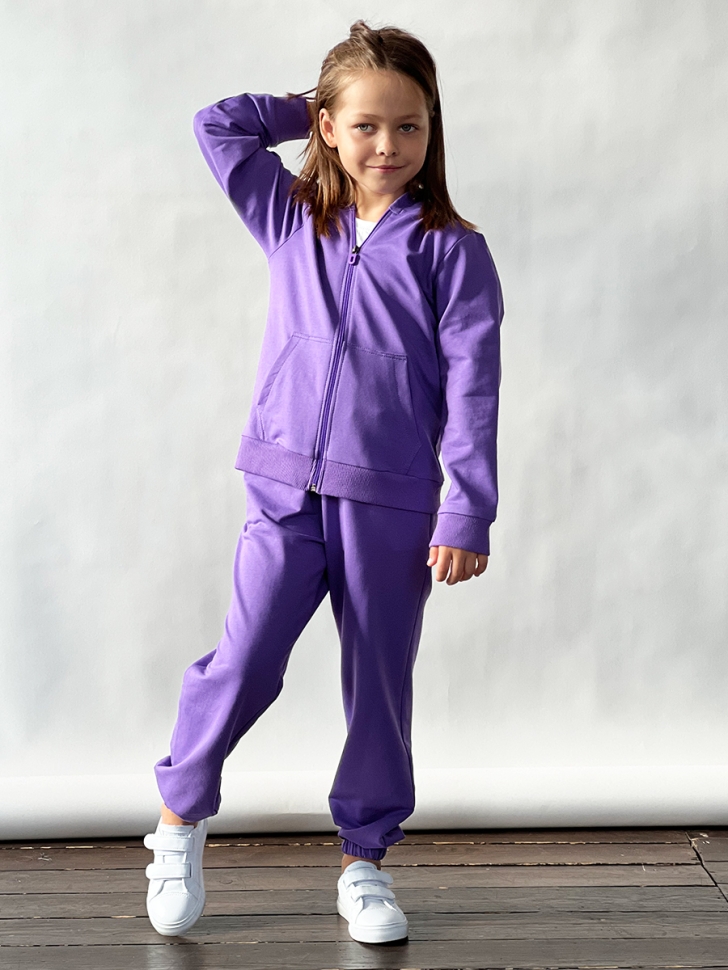 Спортивный костюм для девочки БУШОН SP20, цвет сиреневый 