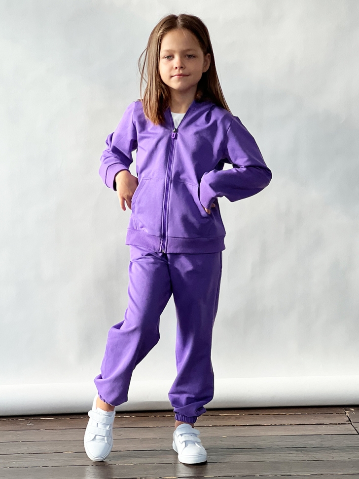 Спортивный костюм для девочки БУШОН SP20, цвет сиреневый 