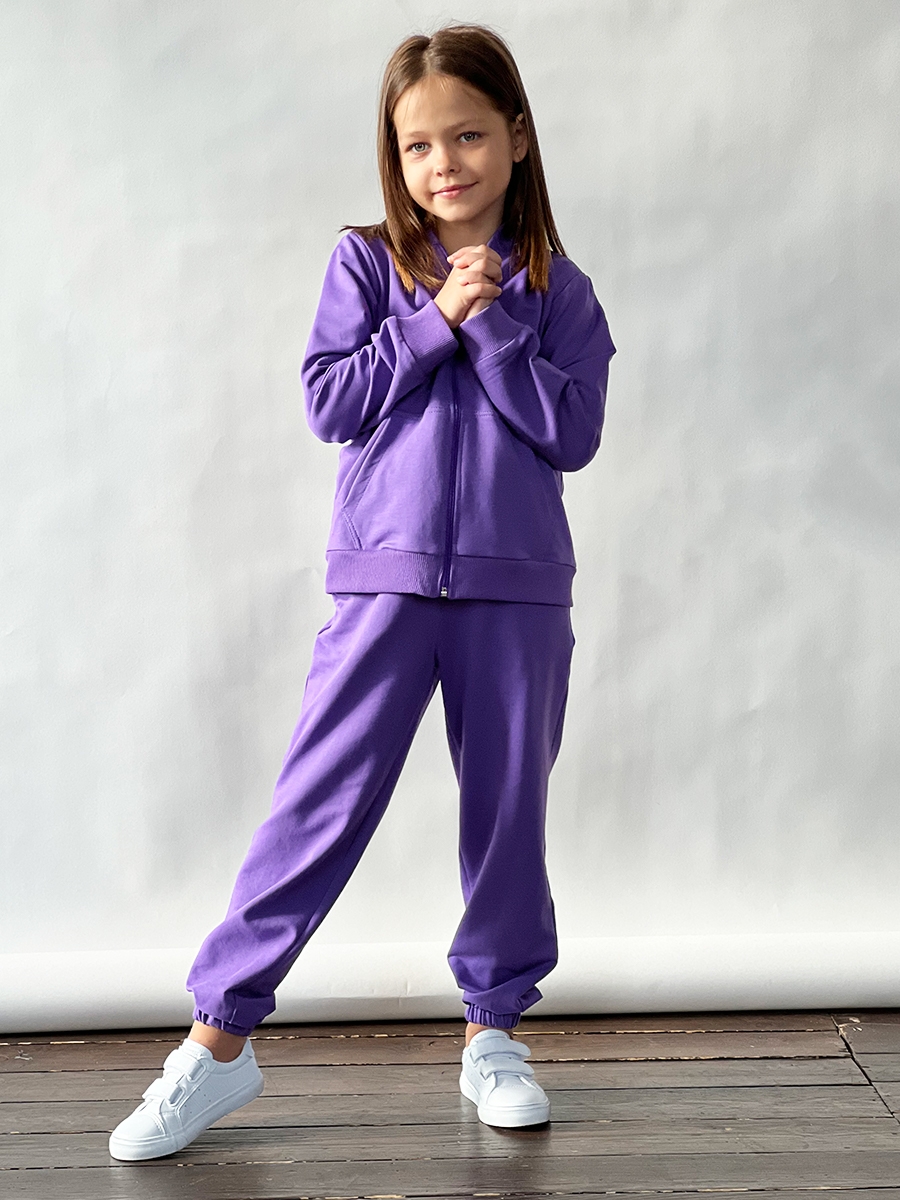 Спортивный костюм для девочки БУШОН SP20, цвет сиреневый 