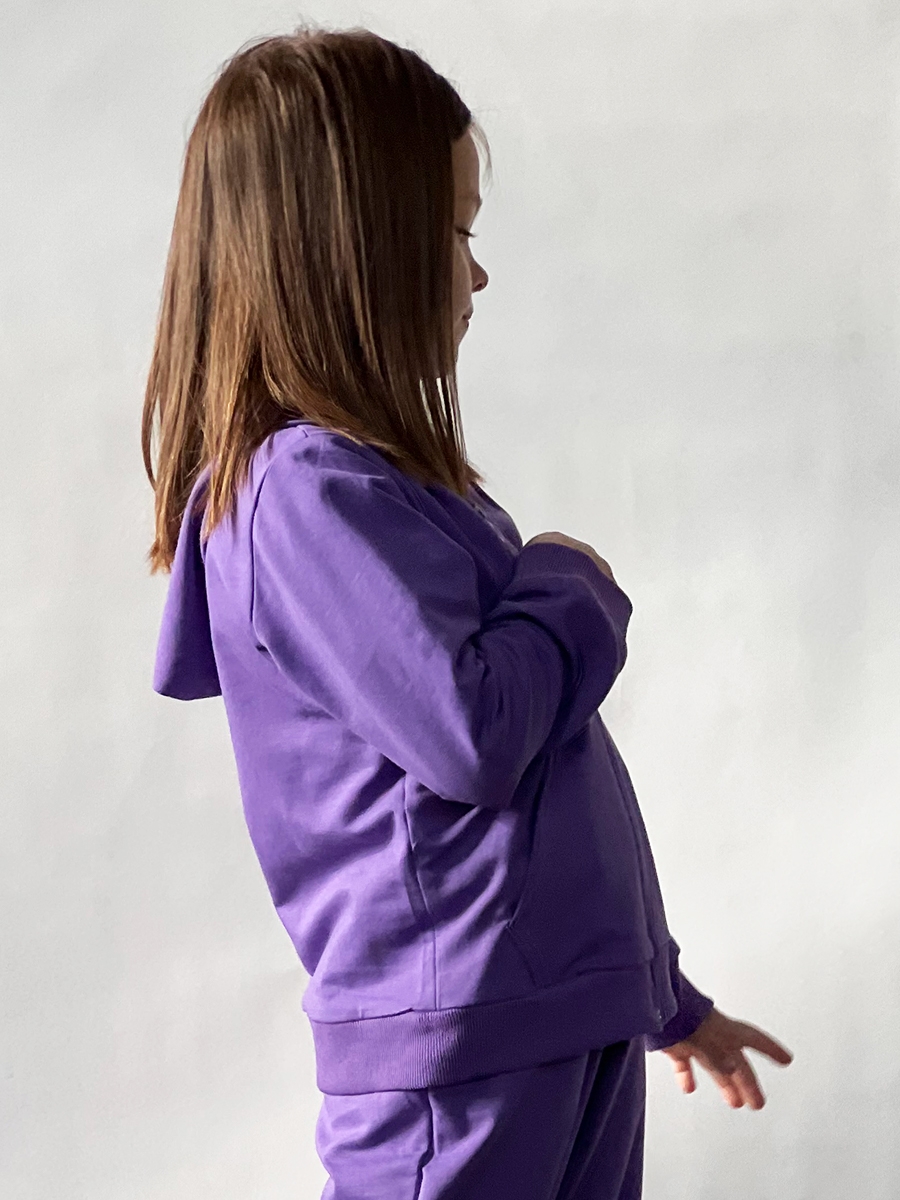 Спортивный костюм для девочки БУШОН SP20, цвет сиреневый 