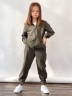Спортивный костюм для девочки БУШОН SP20, цвет хаки 