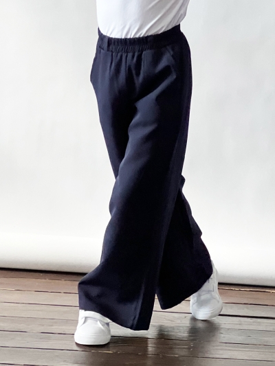 Брюки для девочек БУШОН SK88, цвет темно-синий