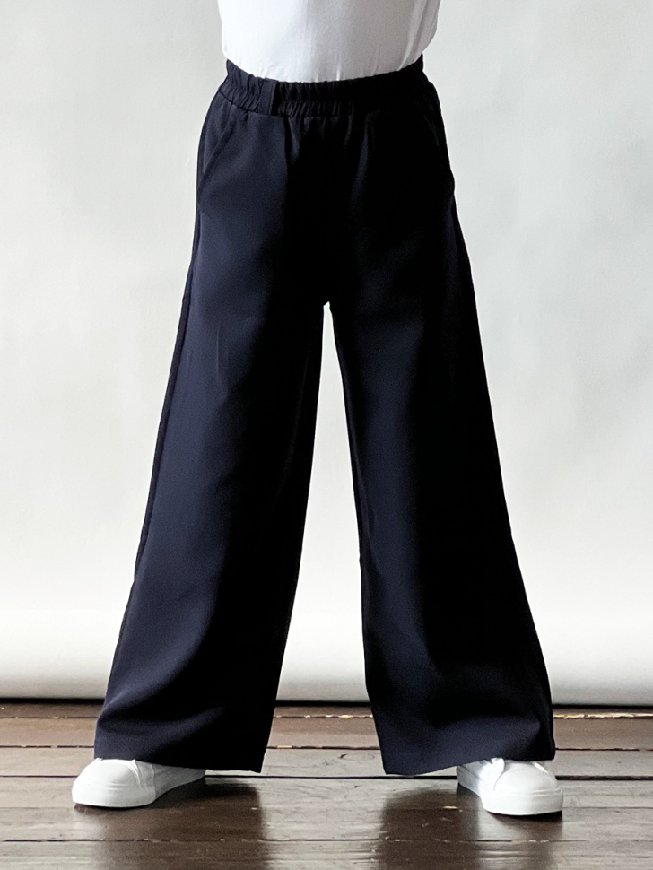 Брюки для девочек БУШОН SK88, цвет темно-синий 