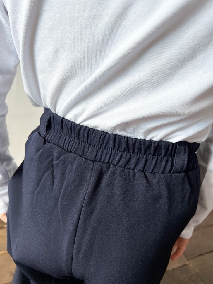 Брюки для девочек БУШОН SK88, цвет темно-синий 