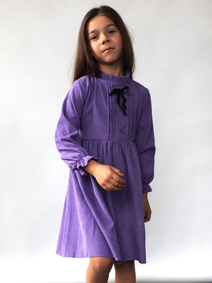 Платье для девочки нарядное БУШОН ST75, цвет сиреневый