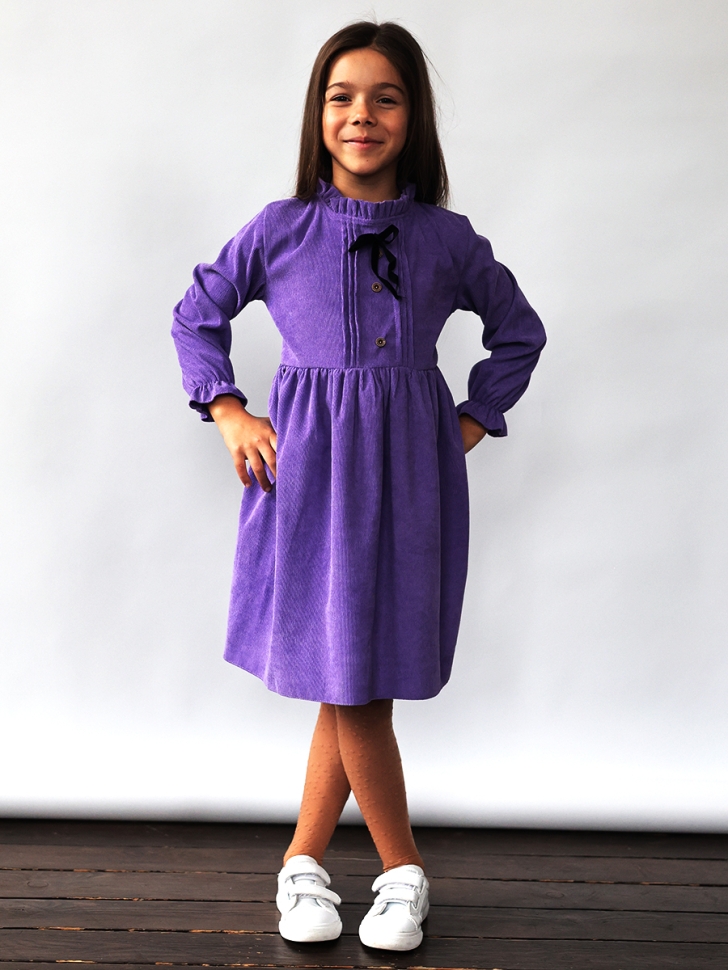 Платье для девочки нарядное БУШОН ST75, цвет сиреневый