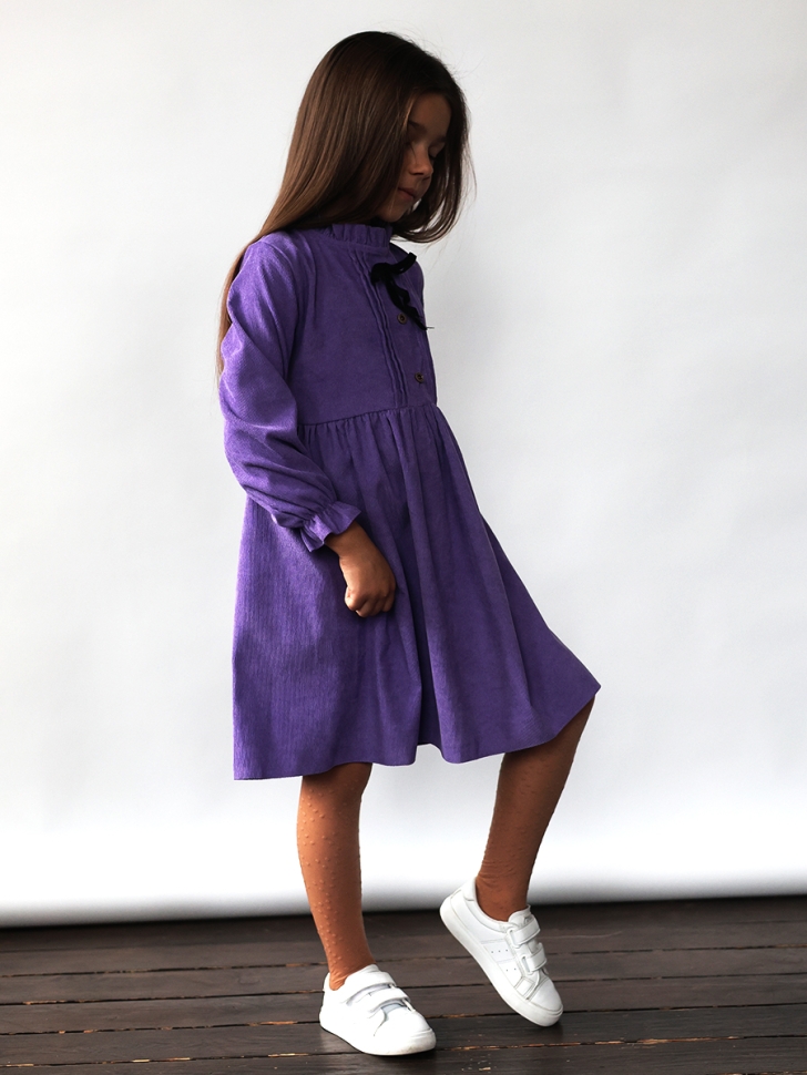 Платье для девочки нарядное БУШОН ST75, цвет сиреневый