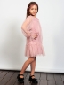 Платье для девочки нарядное БУШОН ST56, цвет пудровый 