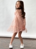 Платье для девочки нарядное БУШОН ST53, цвет пыльная роза 