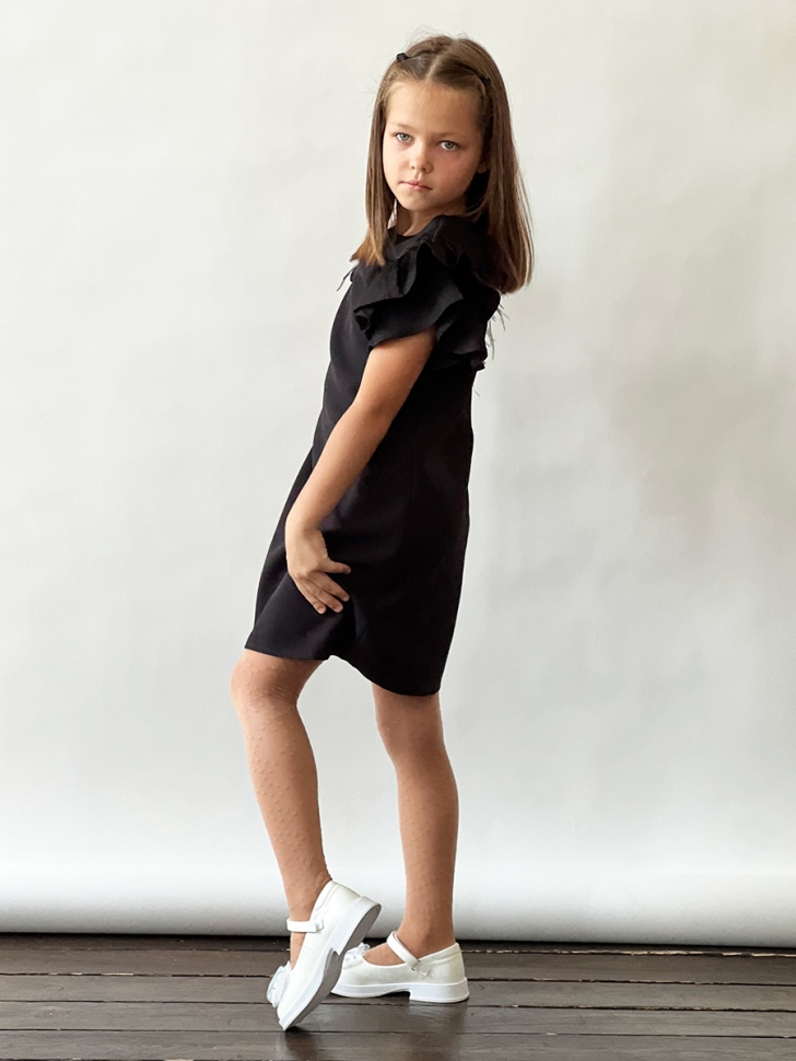 Платье для девочки нарядное БУШОН ST5410, цвет черный 