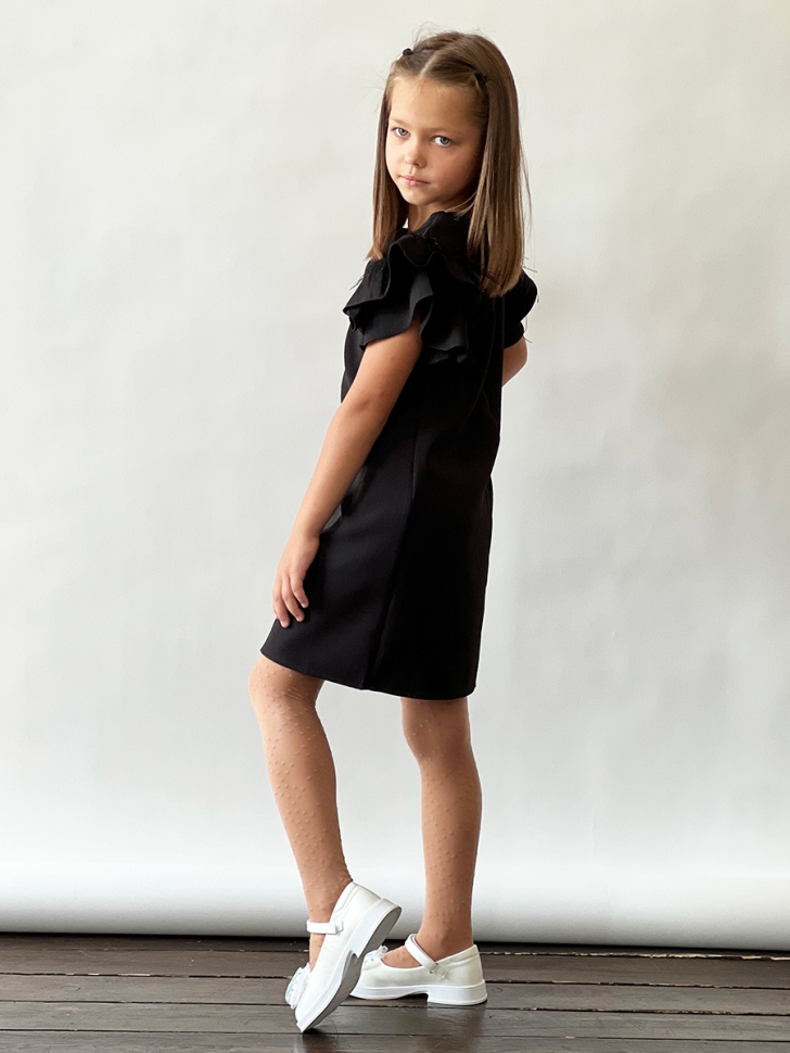 Платье для девочки нарядное БУШОН ST5410, цвет черный 