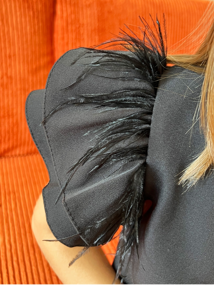 Платье для девочки нарядное БУШОН ST5410, цвет черный 