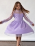Платье для девочки нарядное БУШОН ST77, цвет сиреневый