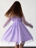 Платье для девочки нарядное БУШОН ST77, цвет сиреневый