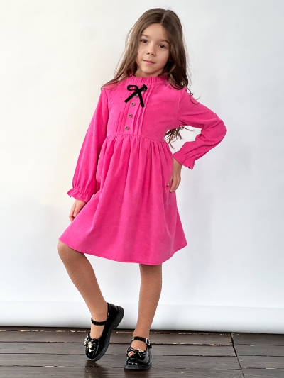 Платье для девочки нарядное БУШОН ST75, цвет барби