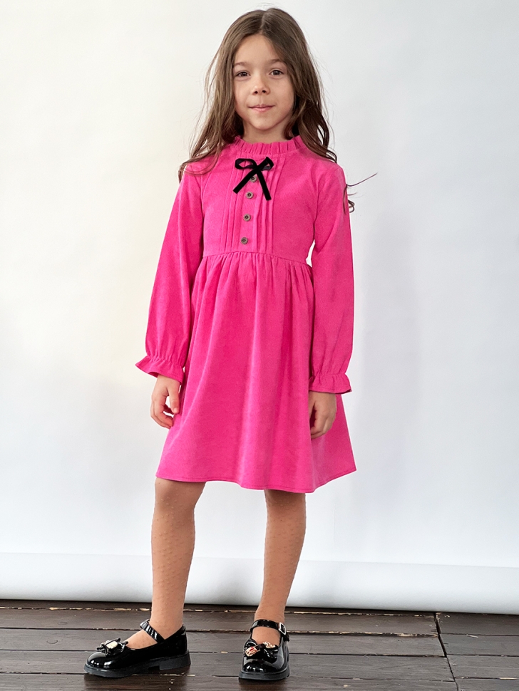 Платье для девочки нарядное БУШОН ST75, цвет барби