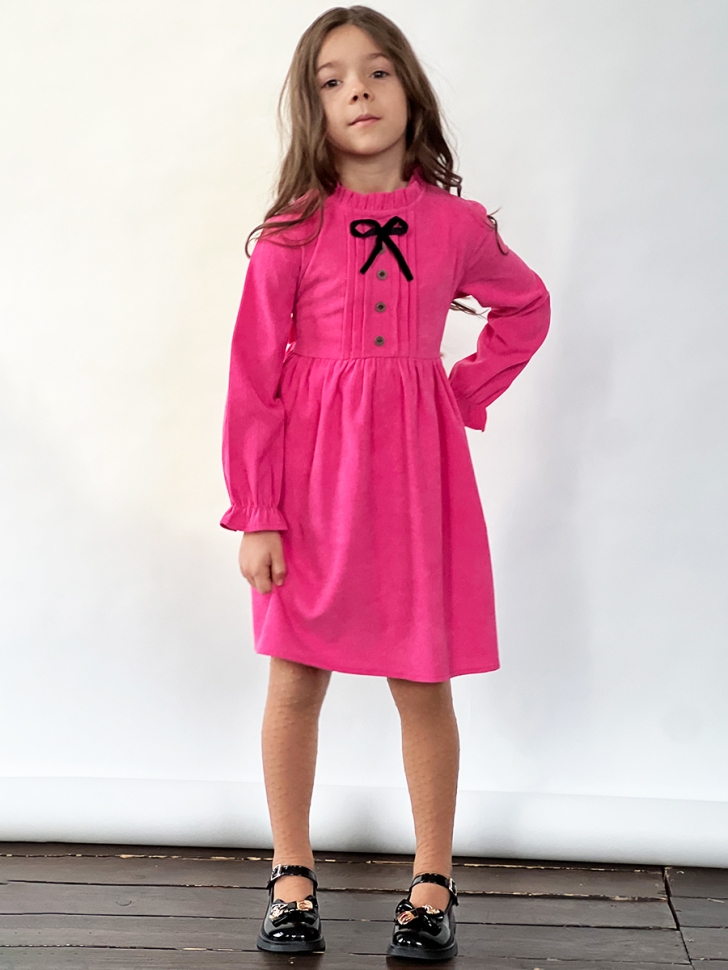 Платье для девочки нарядное БУШОН ST75, цвет барби