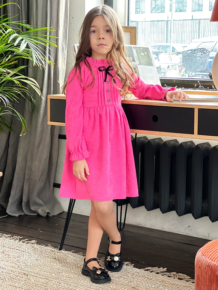 Платье для девочки нарядное БУШОН ST75, цвет барби