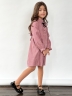 Платье для девочки нарядное БУШОН ST75, цвет пыльная роза