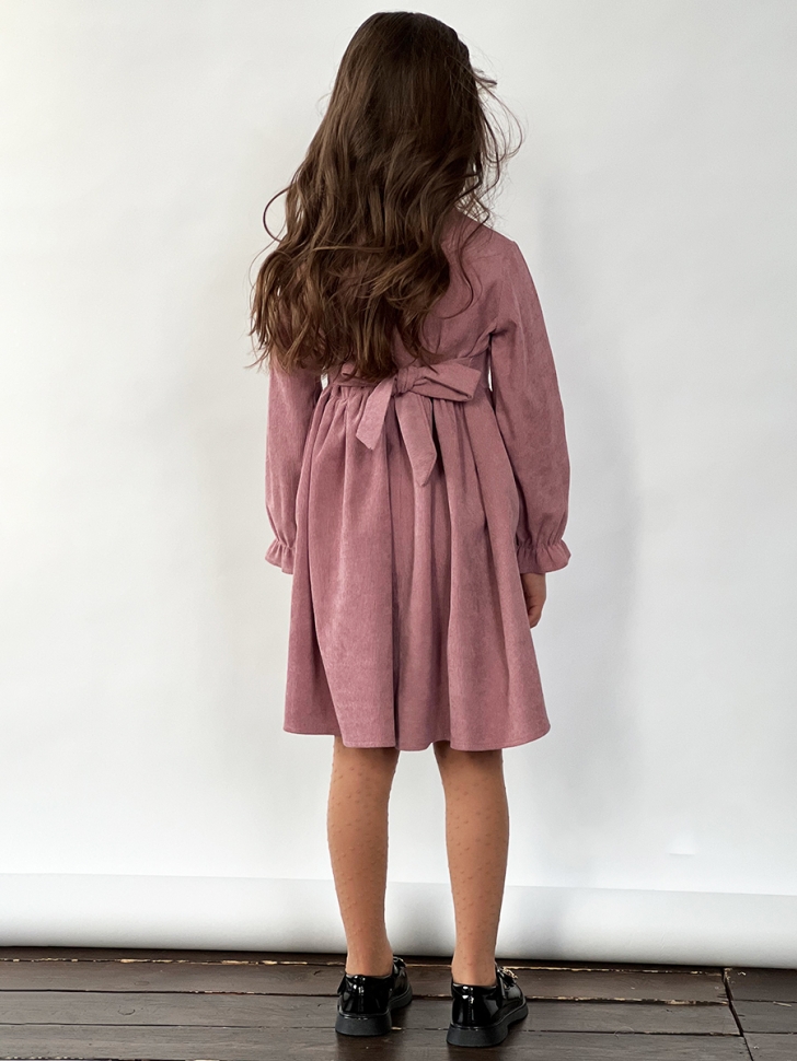 Платье для девочки нарядное БУШОН ST75, цвет пыльная роза