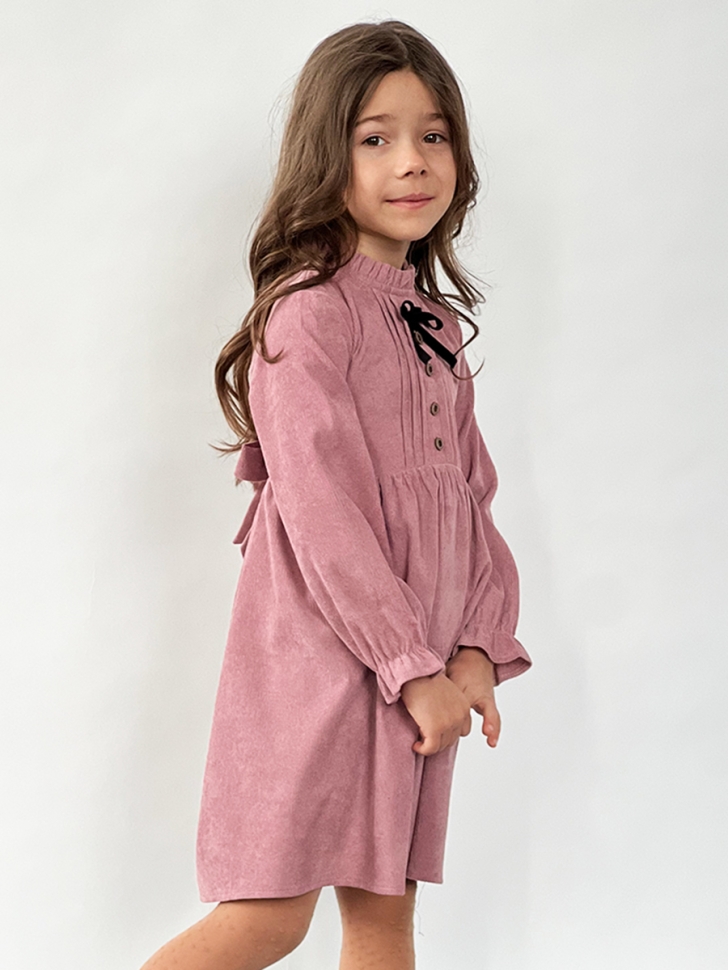 Платье для девочки нарядное БУШОН ST75, цвет пыльная роза