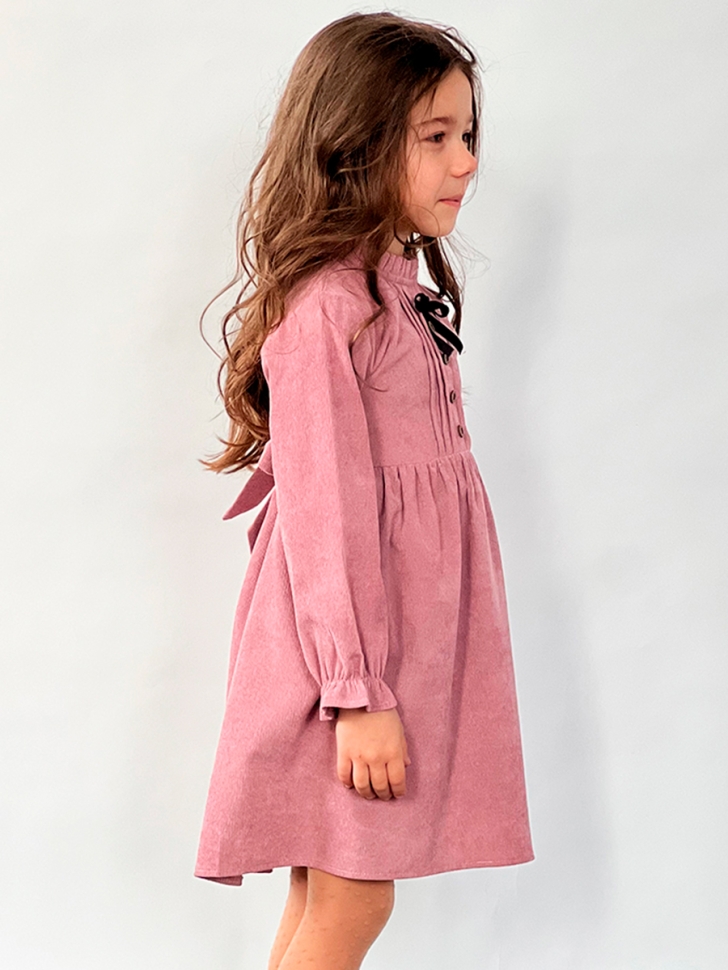 Платье для девочки нарядное БУШОН ST75, цвет пыльная роза