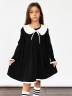 Платье для девочки школьное БУШОН SK34, цвет черный