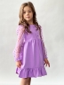 Платье для девочки нарядное БУШОН ST52, цвет сиреневый