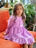 Платье для девочки нарядное БУШОН ST52, цвет сиреневый
