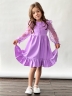Платье для девочки нарядное БУШОН ST52, цвет сиреневый