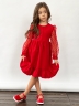 Платье для девочки нарядное БУШОН ST52, цвет красный