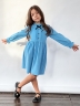 Платье для девочки нарядное БУШОН ST75, цвет голубой