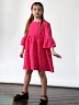 Платье для девочки нарядное БУШОН ST71, цвет фуксия