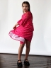 Платье для девочки нарядное БУШОН ST71, цвет фуксия