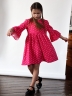 Платье для девочки нарядное БУШОН ST71, цвет фуксия