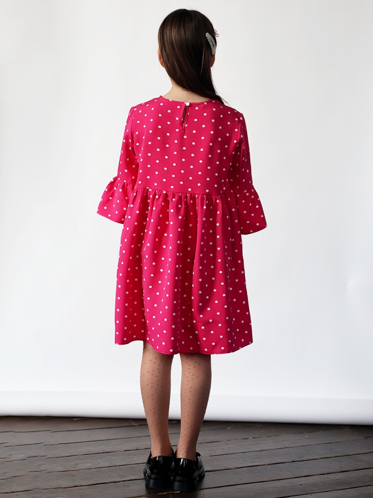 Платье для девочки нарядное БУШОН ST71, цвет фуксия