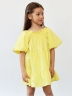 Платье для девочки хлопок БУШОН ST64, цвет желтый