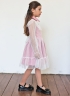 Платье для девочки нарядное БУШОН ST79, цвет пудра