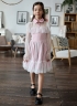 Платье для девочки нарядное БУШОН ST79, цвет пудра
