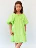 Платье для девочки хлопок БУШОН ST64, цвет салатовый