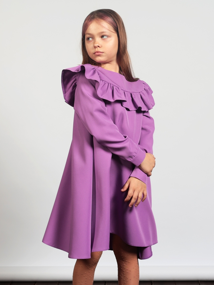 Платье для девочки нарядное БУШОН ST61, цвет сиреневый