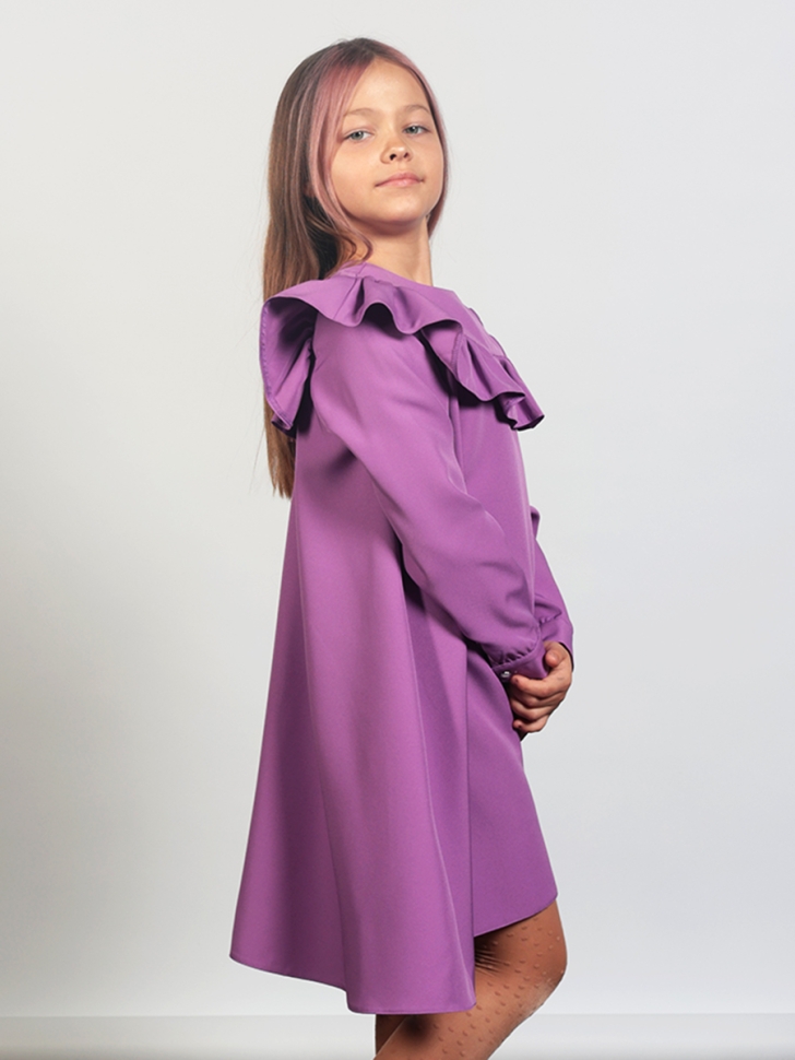 Платье для девочки нарядное БУШОН ST61, цвет сиреневый