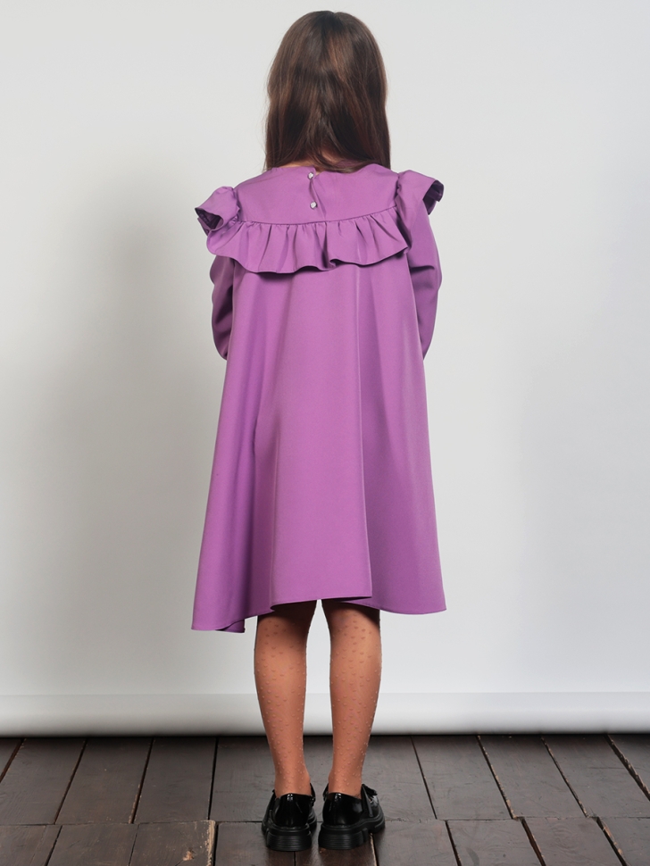 Платье для девочки нарядное БУШОН ST61, цвет сиреневый