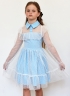 Платье для девочки нарядное БУШОН ST79, цвет голубой