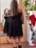 Платье для девочки нарядное БУШОН ST77, цвет черный
