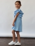 Платье для девочки вискоза БУШОН ST67, цвет голубой