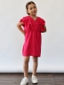 Платье для девочки вискоза БУШОН ST67, цвет фуксия