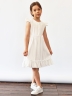Платье для девочки вискоза БУШОН ST66, цвет белый